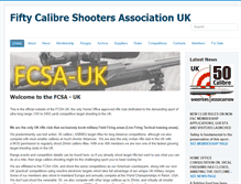 Tablet Screenshot of fcsa.co.uk